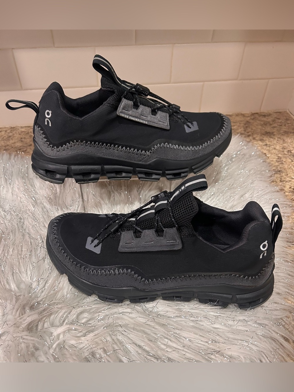 On Running Cloudaway Women’s Black Rock Athletic Shoes by On Cloud - Picture 7 of 8